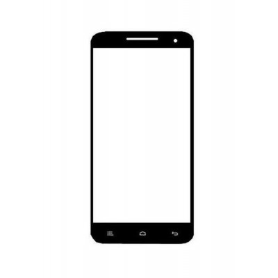 Replacement Front Glass For Bingo Future Star Black By - Maxbhi.com