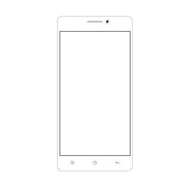 Replacement Front Glass For Chilli H1 White By - Maxbhi.com