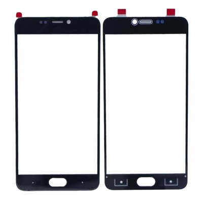 Replacement Front Glass For Gionee A1 Black By - Maxbhi Com