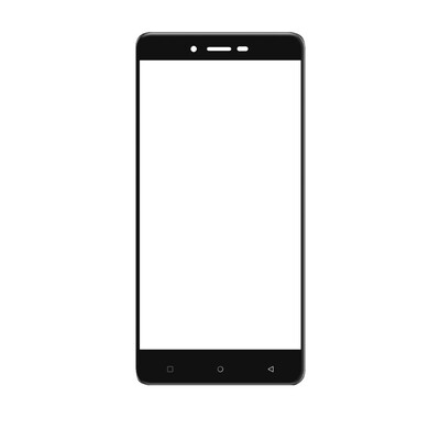 Replacement Front Glass For Gionee P8 Max White By - Maxbhi.com