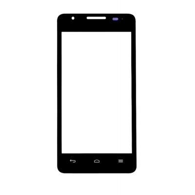 Replacement Front Glass For Huawei Ascend G525 Black By - Maxbhi.com