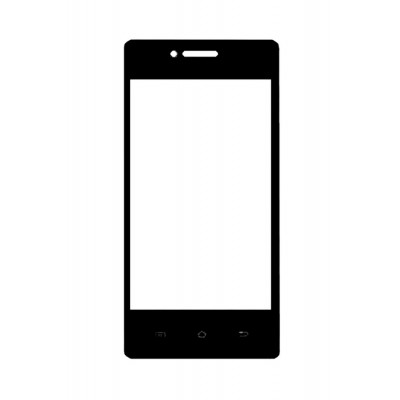 Replacement Front Glass For Iball Andi4 B20 Black By - Maxbhi.com