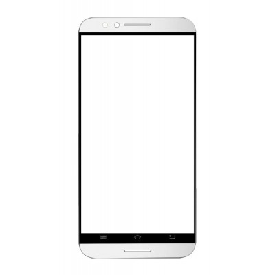Replacement Front Glass For Lava A67 White By - Maxbhi.com