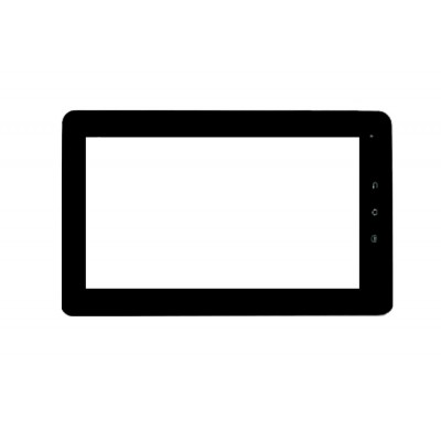 Replacement Front Glass For Maxtouuch 7 Inch Metallic Android 4.0 Tablet Pc Black By - Maxbhi.com