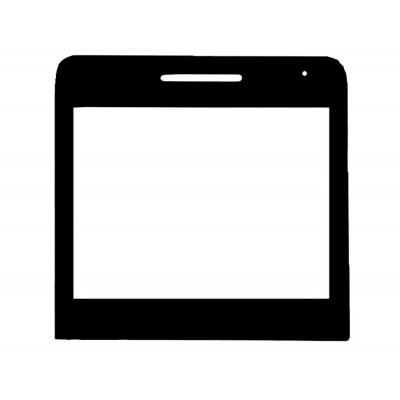 Replacement Front Glass For Motorola Ex226 Black By - Maxbhi.com