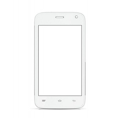 Replacement Front Glass For Obi Racoon S401 White By - Maxbhi.com