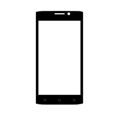 Replacement Front Glass For Tmax Innocent I452 White By - Maxbhi.com