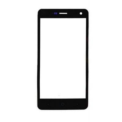 Replacement Front Glass For Zte Blade L3 Black By - Maxbhi.com