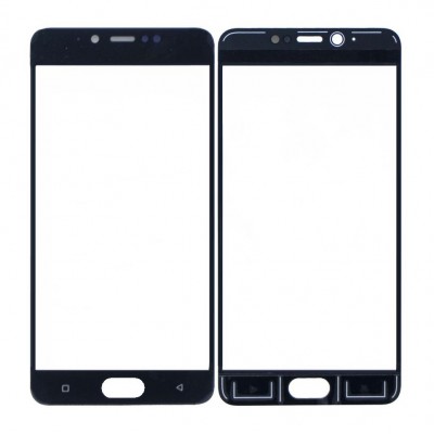 Replacement Front Glass For Gionee S10 Lite Black By - Maxbhi Com