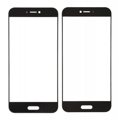 Replacement Front Glass For Xiaomi Mi 5c Black By - Maxbhi Com