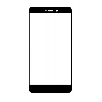 Replacement Front Glass For Xiaomi Redmi 3a Silver By - Maxbhi.com