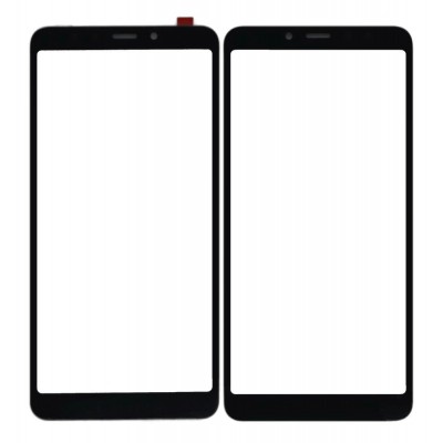 Replacement Front Glass For Xiaomi Redmi 5 Black By - Maxbhi Com