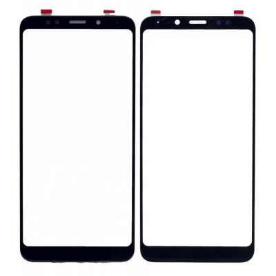 Replacement Front Glass For Xiaomi Redmi Note 5 Black By - Maxbhi Com