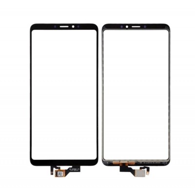 Touch Screen Digitizer For Xiaomi Mi Max 3 Black By - Maxbhi Com