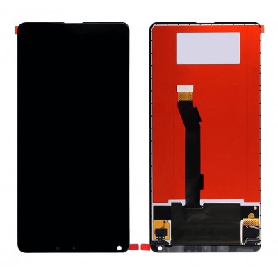 Lcd With Touch Screen For Xiaomi Mi Mix 2s Black By - Maxbhi Com