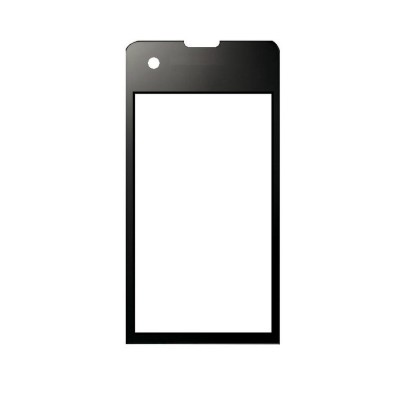 Replacement Front Glass For Sony Xperia Sx So05d Black By - Maxbhi.com
