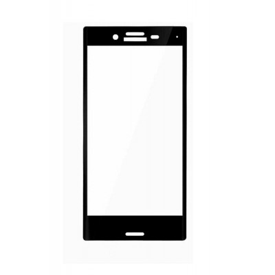 Replacement Front Glass For Sony Xperia X Compact Black By - Maxbhi.com