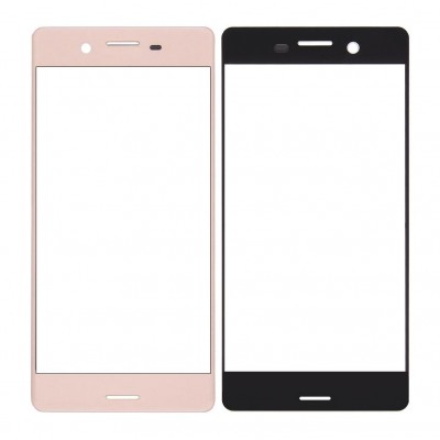 Replacement Front Glass For Sony Xperia X Dual F5122 Rose Gold By - Maxbhi Com