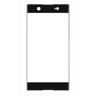 Replacement Front Glass For Sony Xperia Xa1 Ultra Black By - Maxbhi.com