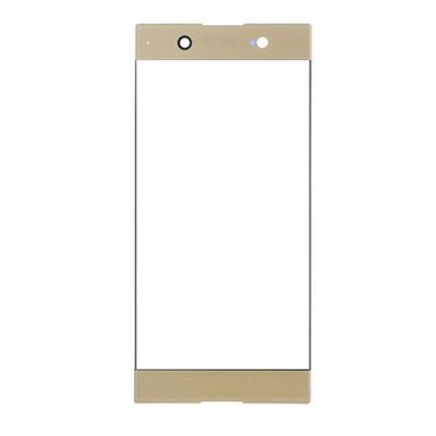 Replacement Front Glass For Sony Xperia Xa1 Ultra Gold By - Maxbhi.com