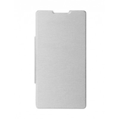 Flip Cover For Sony Xperia Xz Pro Silver By - Maxbhi.com