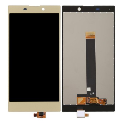 Lcd With Touch Screen For Sony Xperia L2 White By - Maxbhi Com
