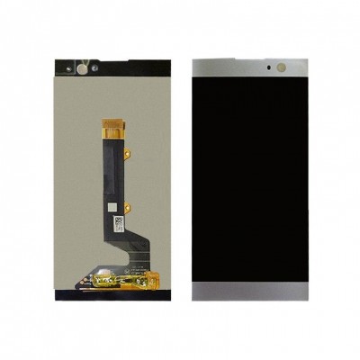 Lcd With Touch Screen For Sony Xperia Xa2 Silver By - Maxbhi Com