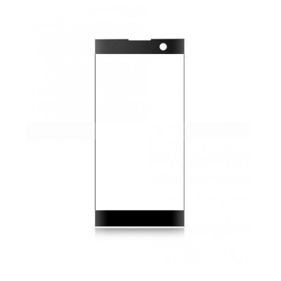 Replacement Front Glass For Sony Xperia Xa2 Black By - Maxbhi.com
