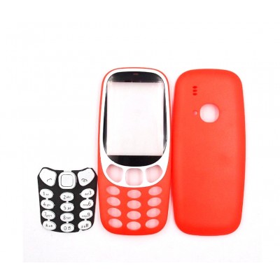 Full Body Housing For Nokia 3310 4g Red - Maxbhi Com