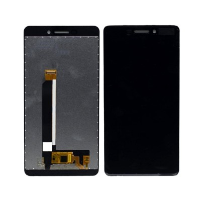 Lcd With Touch Screen For Nokia 6 1black By - Maxbhi Com