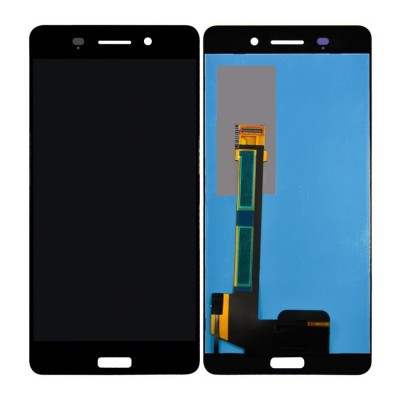 Lcd With Touch Screen For Nokia 6 64gb Black By - Maxbhi Com