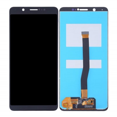Lcd With Touch Screen For Vivo V7 Black By - Maxbhi Com