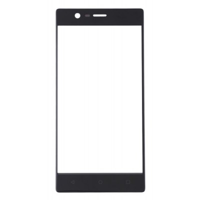 Replacement Front Glass For Nokia 3 Blue By - Maxbhi Com