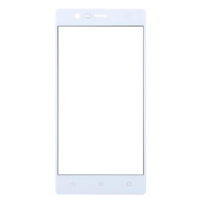 Replacement Front Glass For Nokia 3 White By - Maxbhi Com