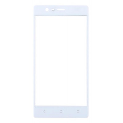 Replacement Front Glass For Nokia 3 White By - Maxbhi Com