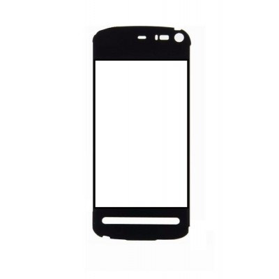 Replacement Front Glass For Nokia 5800w Blue By - Maxbhi.com