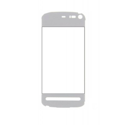 Replacement Front Glass For Nokia 5800w White By - Maxbhi.com