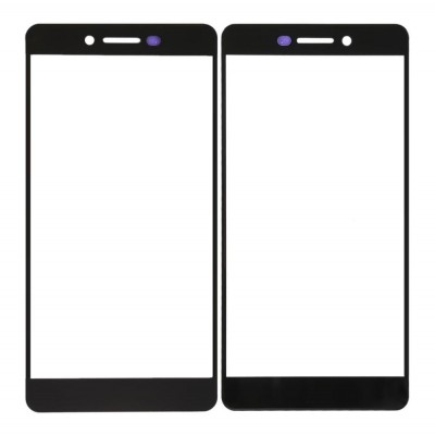 Replacement Front Glass For Nokia 6 1black By - Maxbhi Com