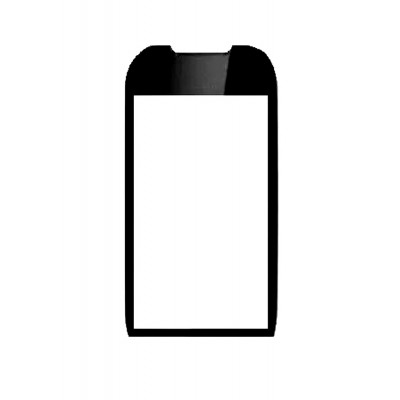 Replacement Front Glass For Nokia 710 Yellow By - Maxbhi.com