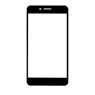 Replacement Front Glass For Vivo X6 Black By - Maxbhi.com