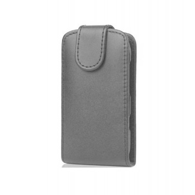 Flip Cover For Micromax X242 Grey By - Maxbhi.com