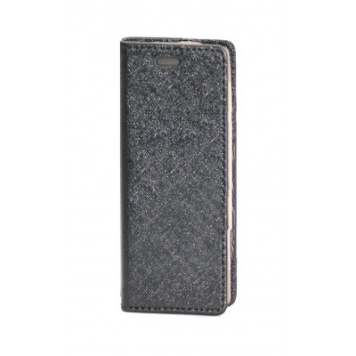 Flip Cover For Micromax X715 Black By - Maxbhi.com