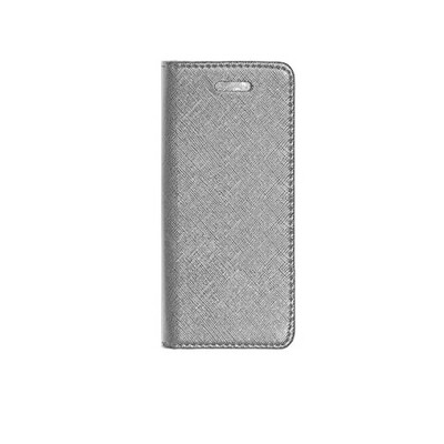 Flip Cover For Micromax X910a Grey By - Maxbhi.com
