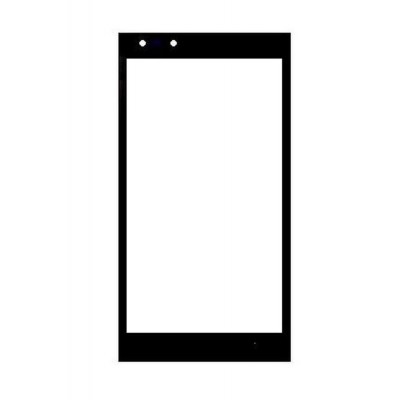 Replacement Front Glass For Micromax Canvas Fire 4g Grey By - Maxbhi.com