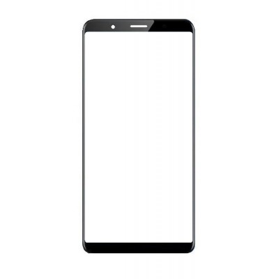 Replacement Front Glass For Vivo X20 Plus Black By - Maxbhi.com