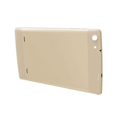 Back Panel Cover For Micromax Canvas Plex Tab Champagne - Maxbhi.com