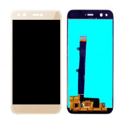 Lcd With Touch Screen For Infocus Snap 4 Gold By - Maxbhi Com