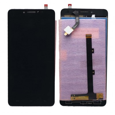 Lcd With Touch Screen For Micromax Bharat 5 White By - Maxbhi Com