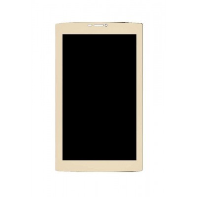 Lcd With Touch Screen For Micromax Canvas Plex Tab White By - Maxbhi.com