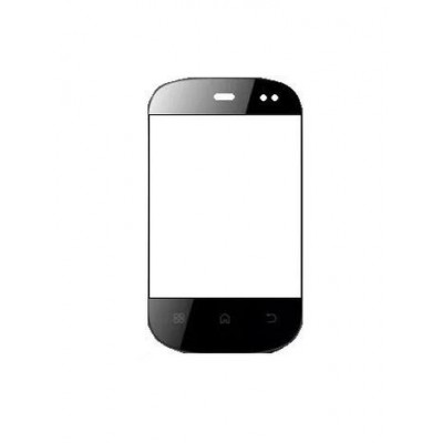Replacement Front Glass For Micromax A44 Black By - Maxbhi.com